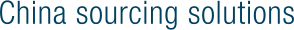 China sourcing solutions &ndash; export import China